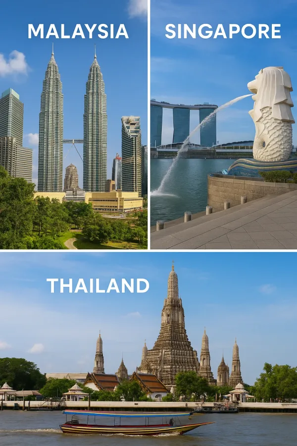 11 Days Singapore Malaysia Thailand Tour